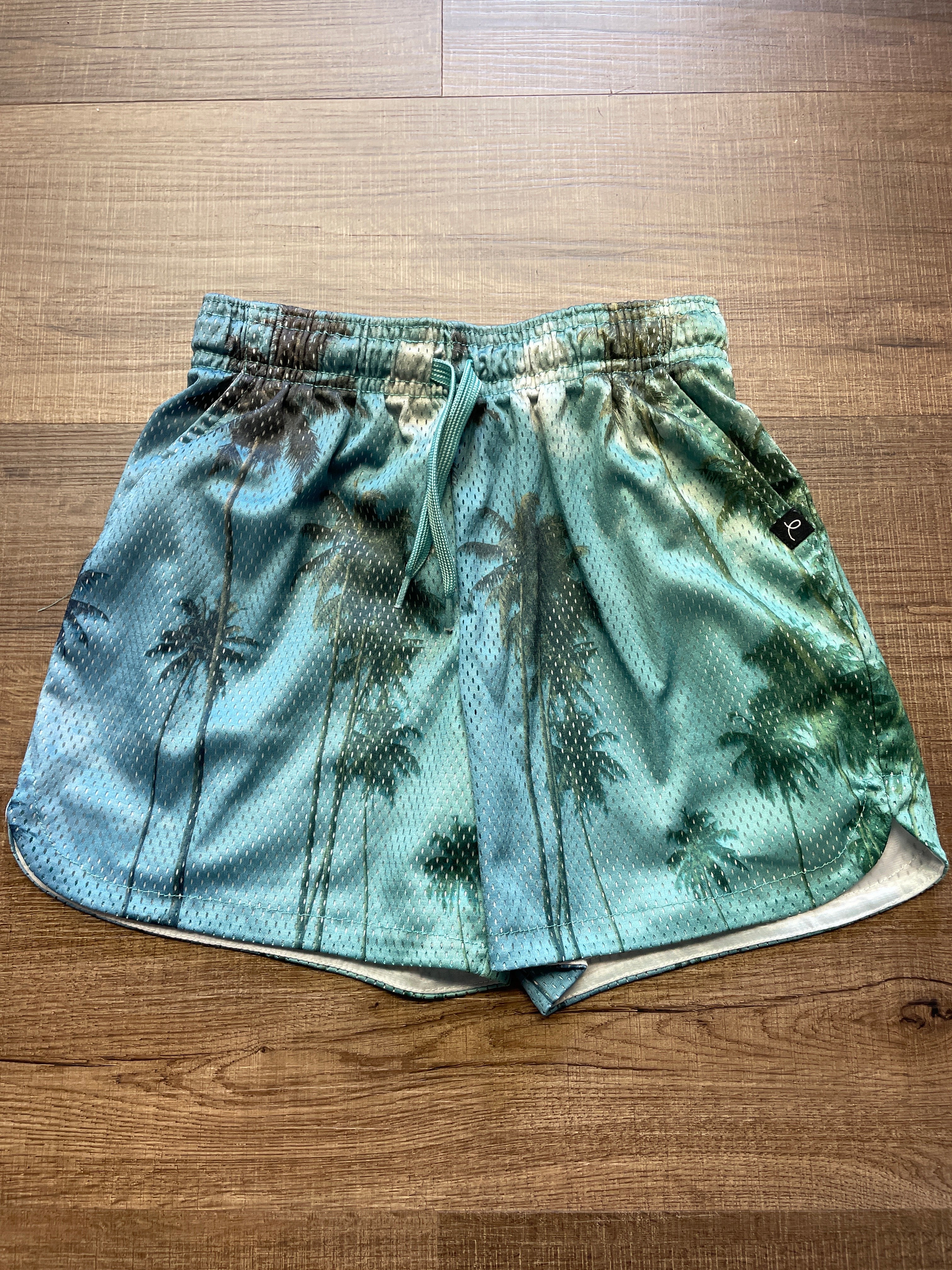 Art Class Palm Tree Mesh Shorts (YM)