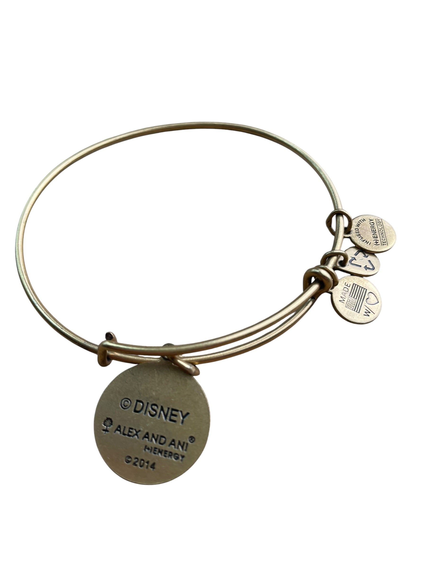 Alex and Ani 2014 Disney Frozen Gold Bangle