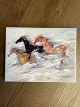 Ted DeGrazia Free as the Wind Ceramic Plate Reproduction (8x6)