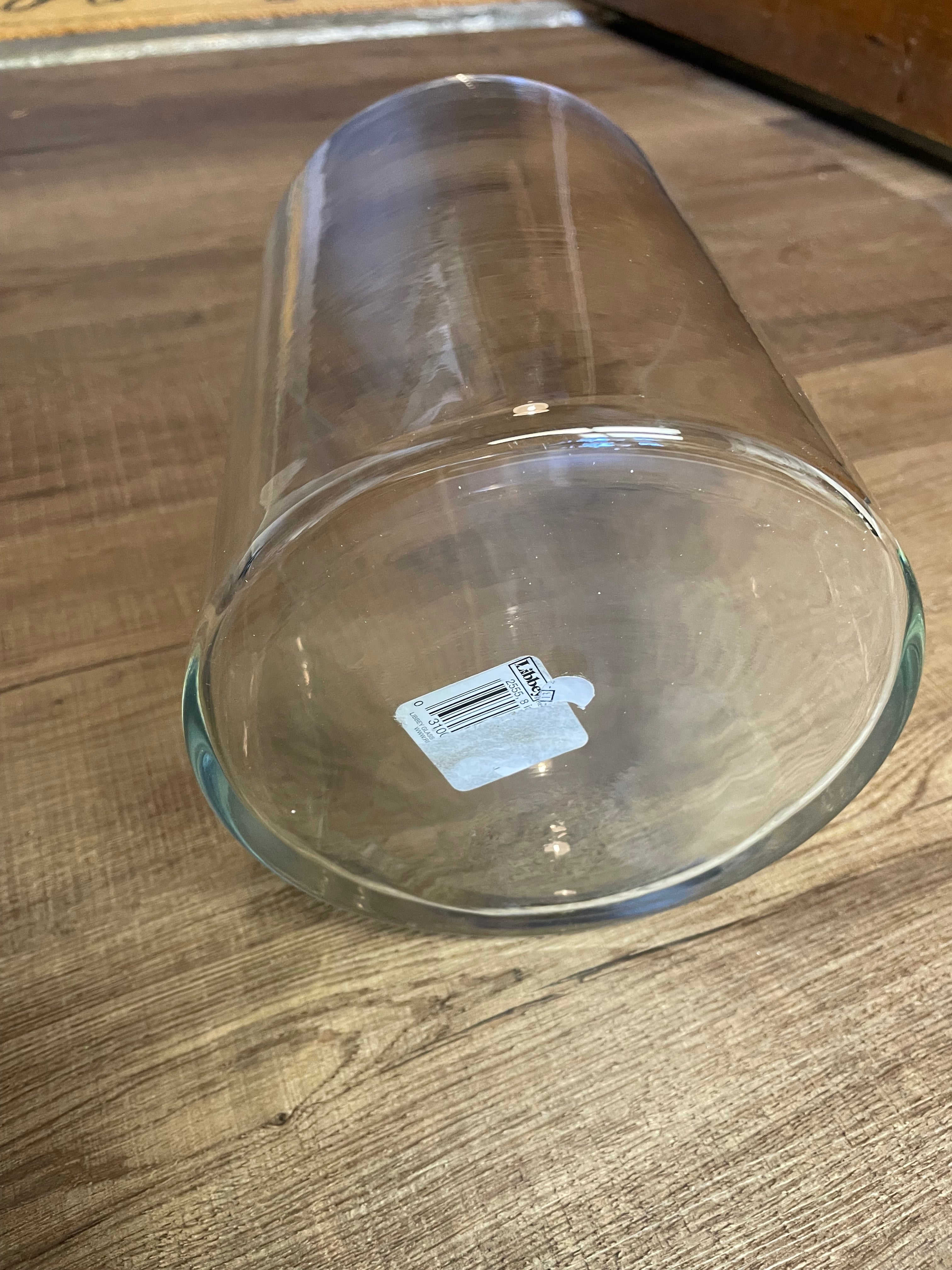 Modern Straight Glass Vase