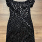 Midnight Doll Sequin Mini Dress (XS)