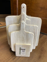 The Spring Shop 4pc Wood Cutting Board Set