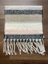 Mezzanine Boutique Super Soft Striped Scarf