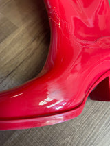 Beach by Matisse Annie Red Women's Western Rain Boots (9) - BinxBerry Consignment