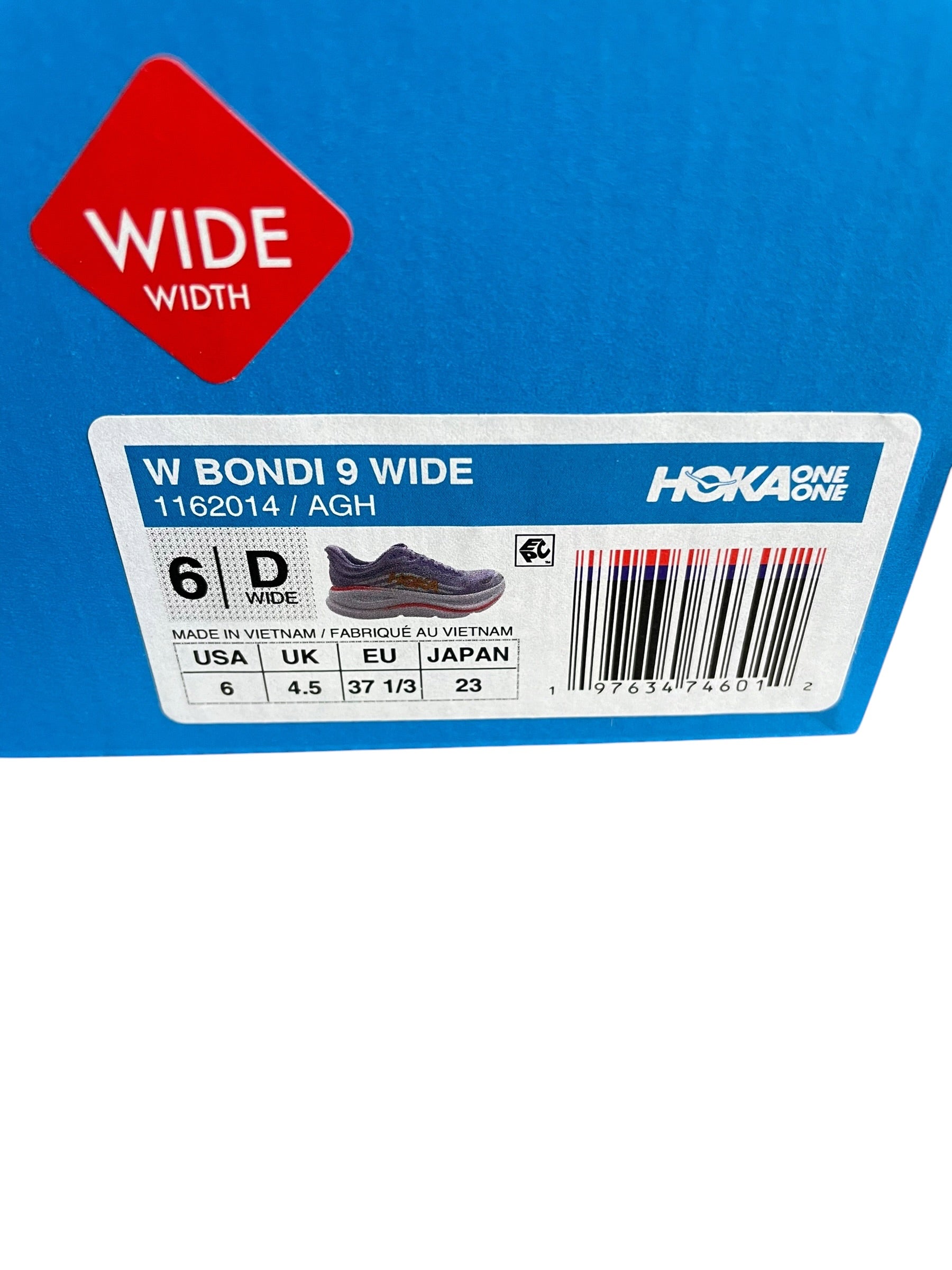 Hoka Women's Bondi 9 Wide Sneaker (6D)