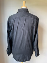 Bugatchi Uomo Men's Black Button Down Shirt (XL)