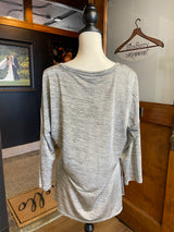 Thomas & Olivia Metallic Knit Top (XL)