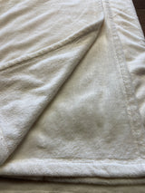Full/Queen Ivory Fleece Blanket