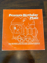 Peanuts Birthday 9" Collectible Plate