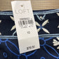 Loft NWT Navy Embroidered Skirt (10)