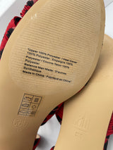 Cabi Siren Red Leopard Print Heels (9M)