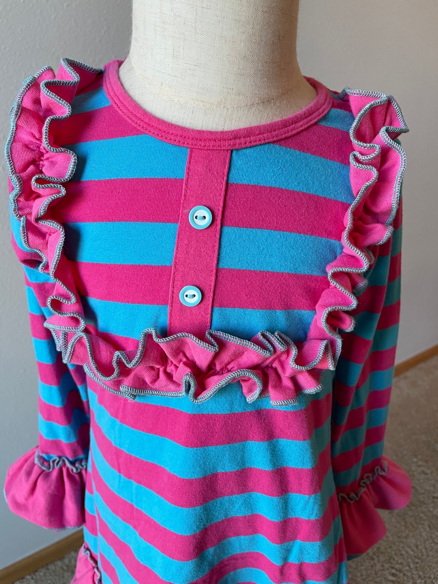 Tutu and Lulu Striped Top and Legging Set (4-5Y)
