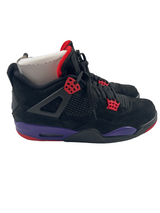 Nike Air Jordan 4 Retro NRG Men's Black/Court Purple Sneaker (11.5) - BinxBerry Consignment