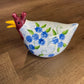 Vintage CBK LTD 2002 Ceramic Hand Painted Chicken