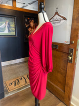 Anne Klein V-Neck Cross-Front Dress (6)