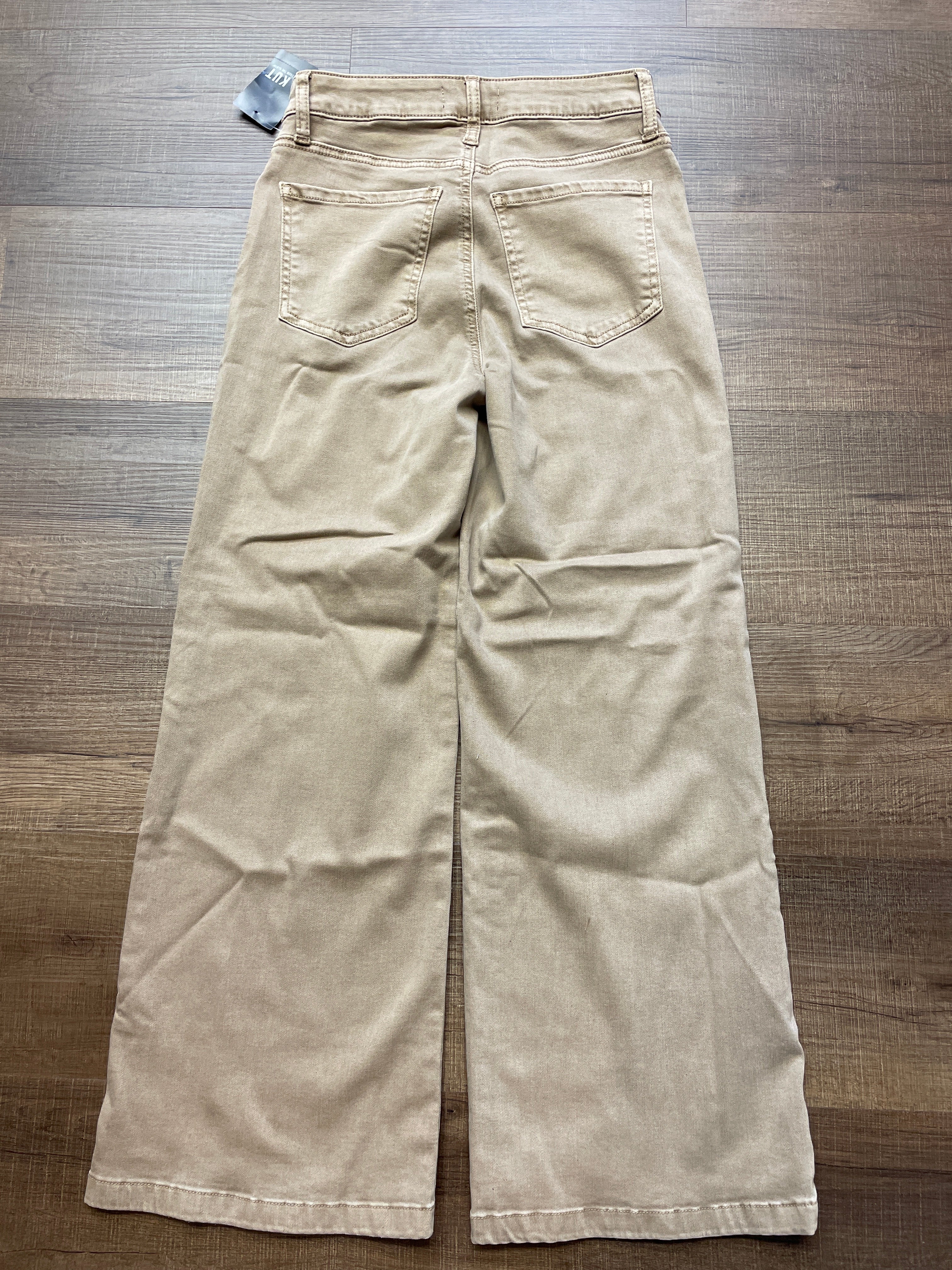 KUT from the Kloth Meg High Rise Wide Leg Jeans (00)