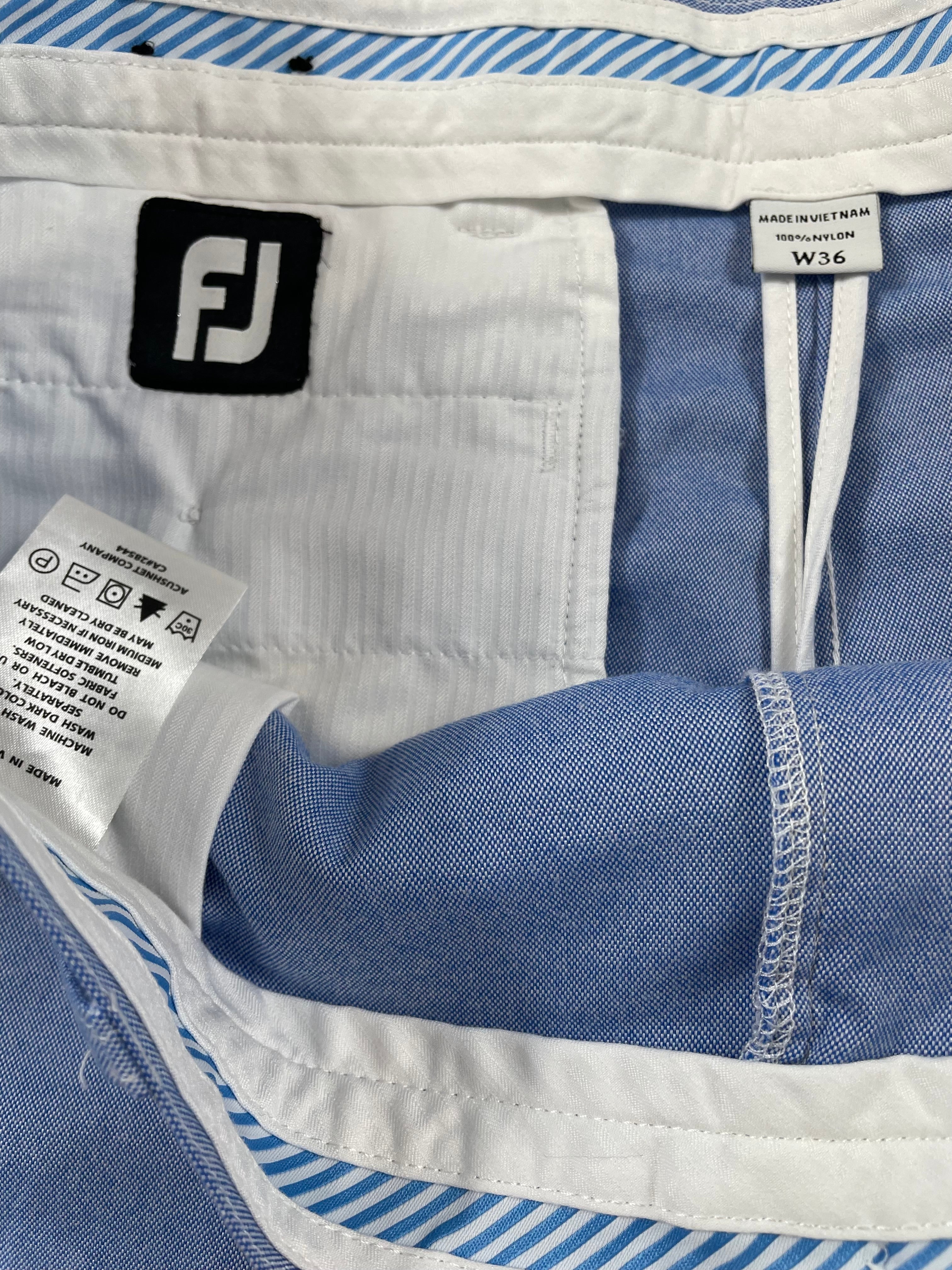 FJ Foot Joy Men's Flat Front Golf Shorts (W36) - BinxBerry Consignment