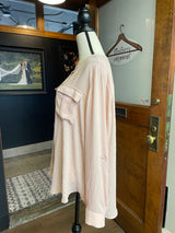 A.N.A. Pink Button Down Blouse (XL)