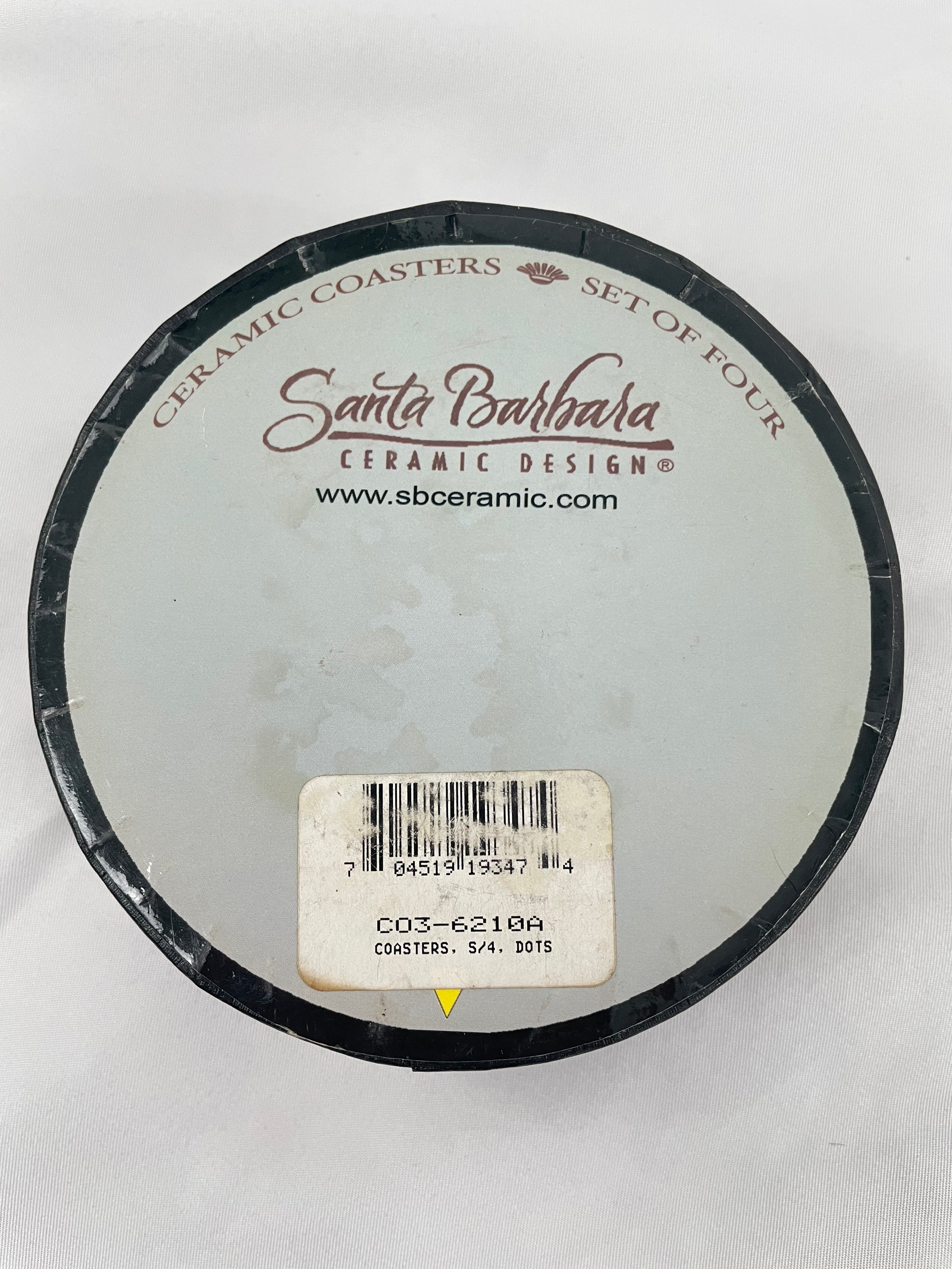 Santa Barbara Ceramic Design Coasters (set of 4) - BinxBerry Consignment