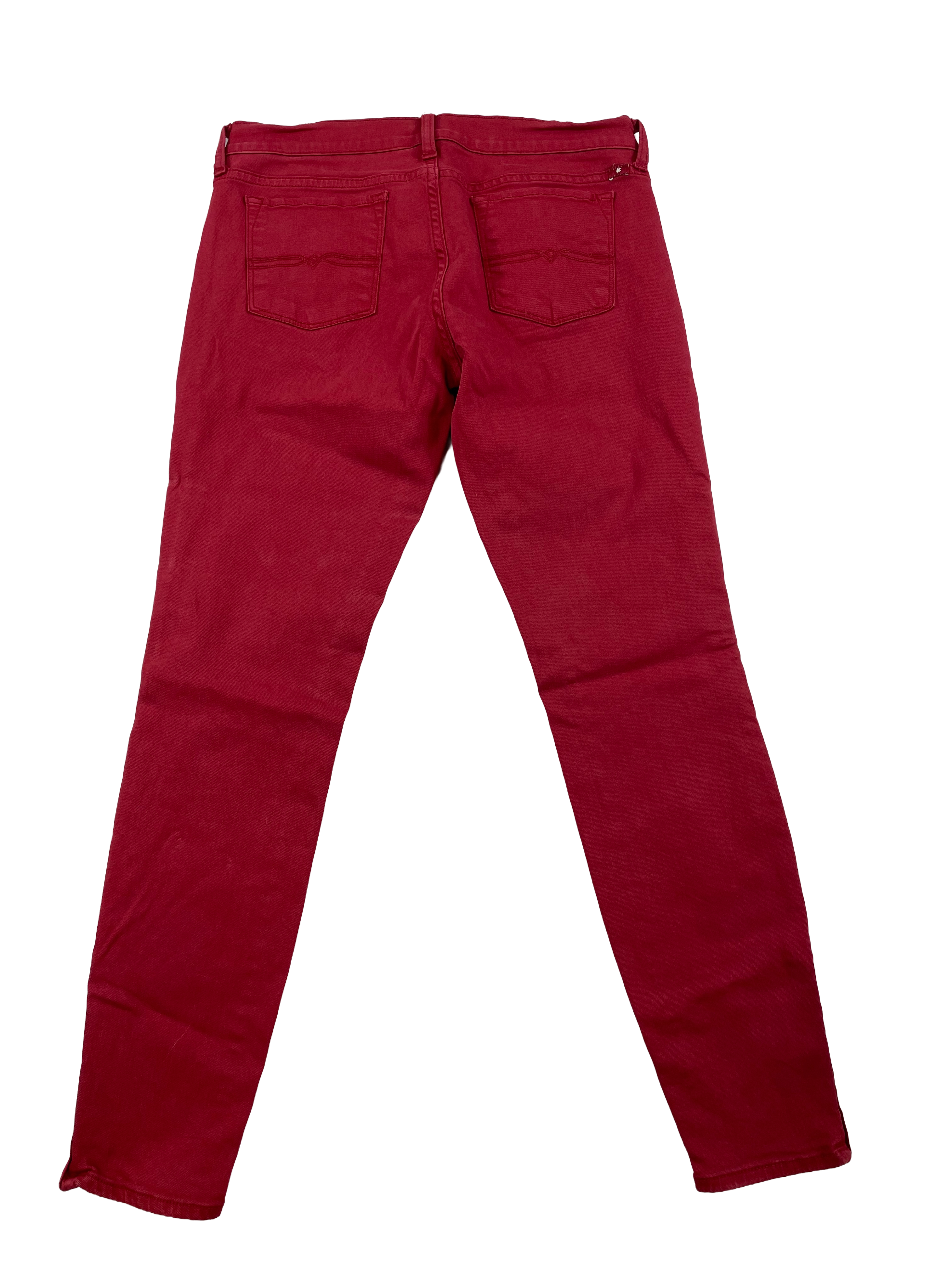Lucky Brand Charlie Skinny Women's Red Jeans (8)