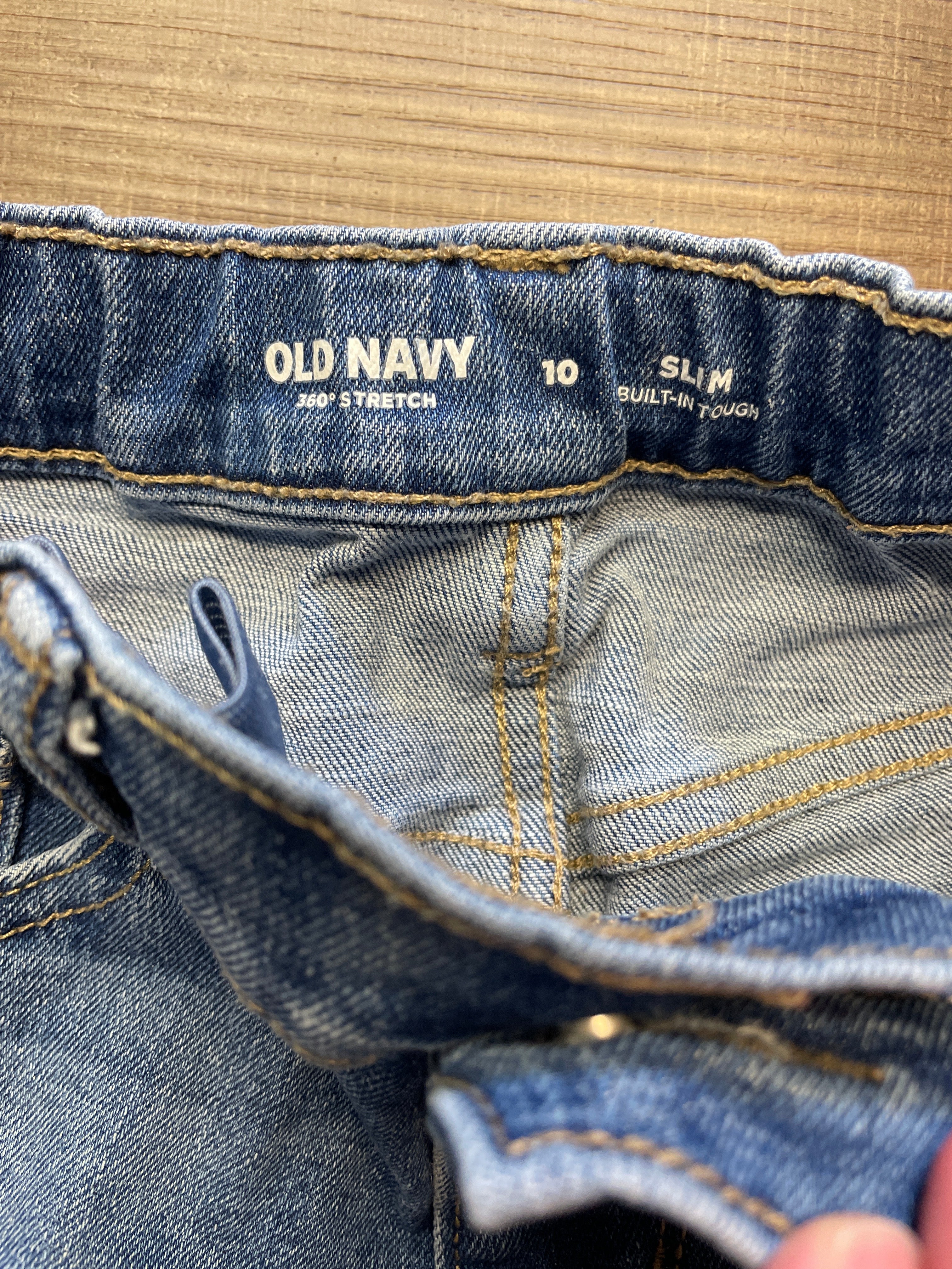 Old Navy 360 Stretch Boy's Slim Jeans (10)
