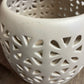 Short Latte Pillar Jar Lanterns (Set of 2)