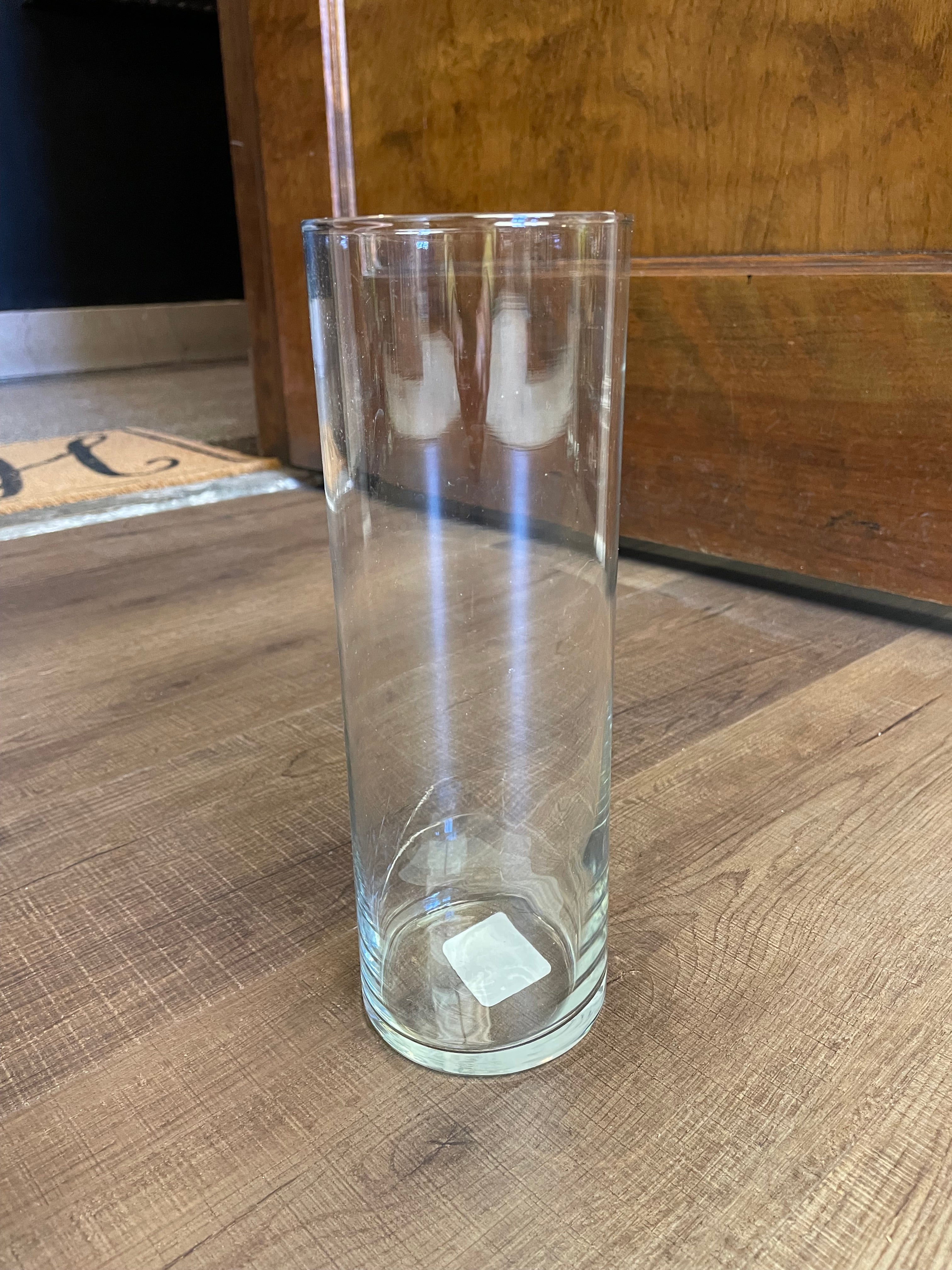 Tall Glass Vase