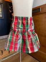 Bonnie Jean Girl's Plaid Shimmer Skirt (6X)