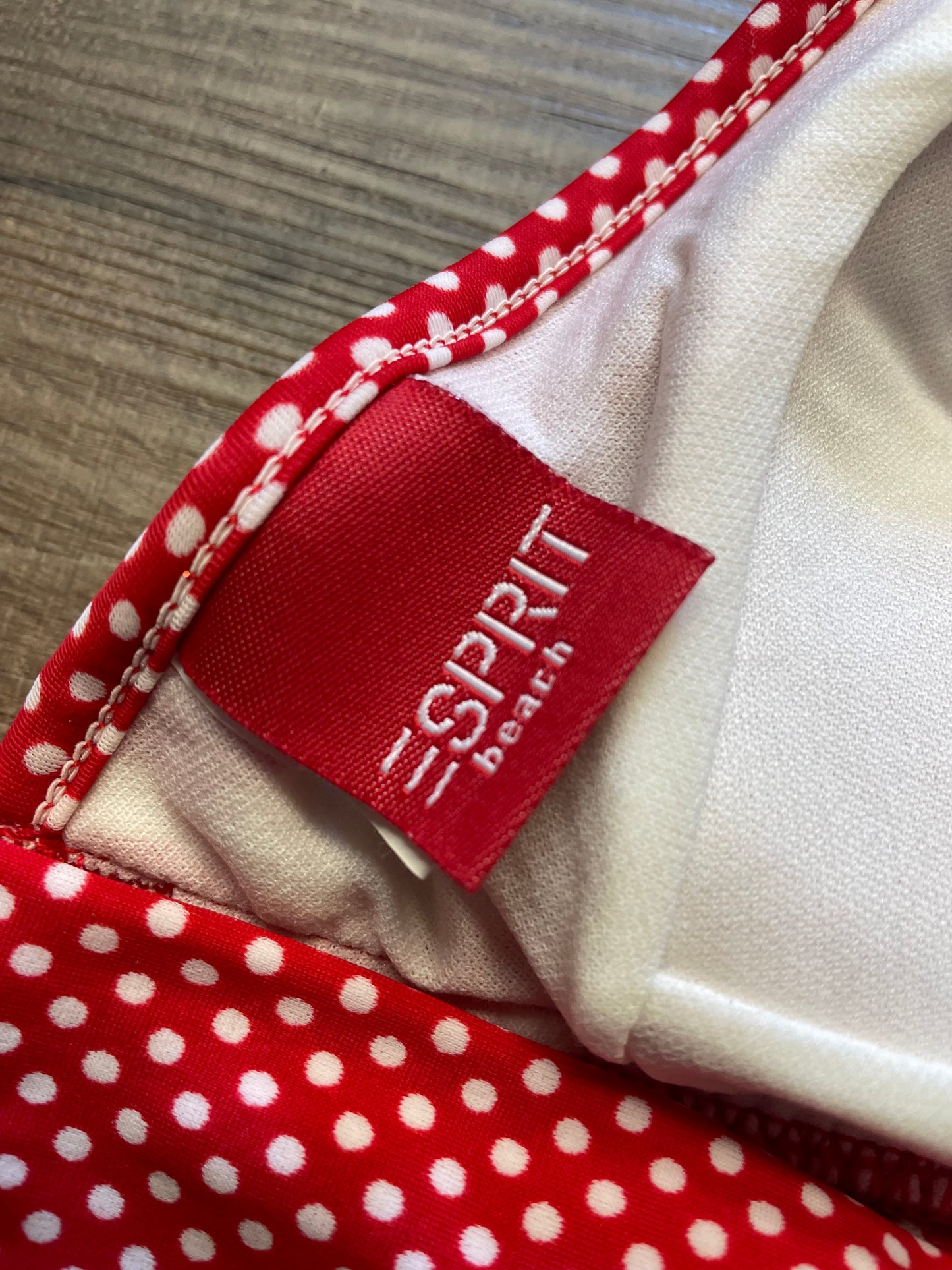 Vtg Esprit Beach Two Piece Swimsuit (M)