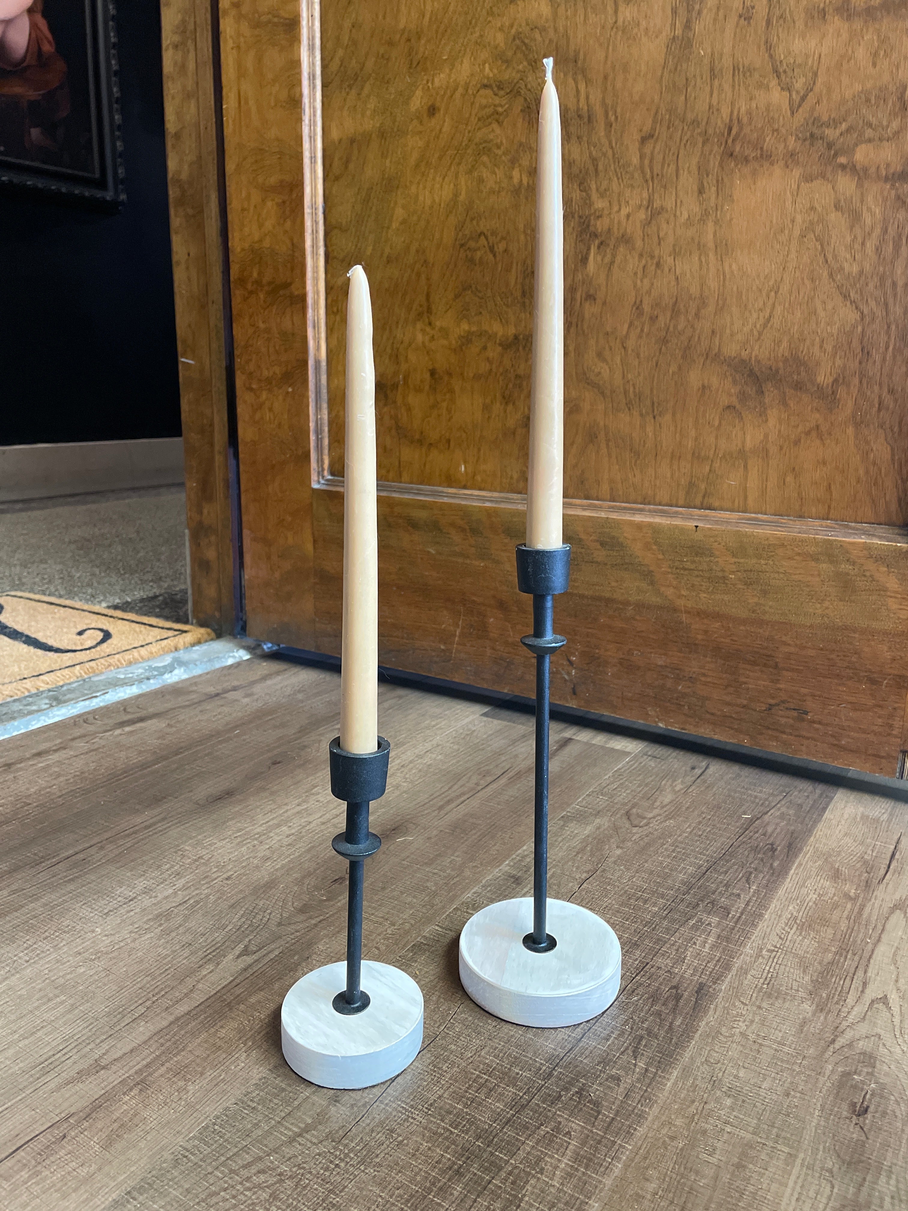 Magnolia Matchstick Candle Holders + Candles