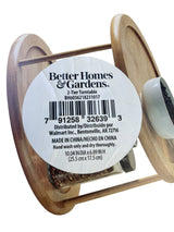 Better Homes & Gardens 2-Tier Bamboo Turntable