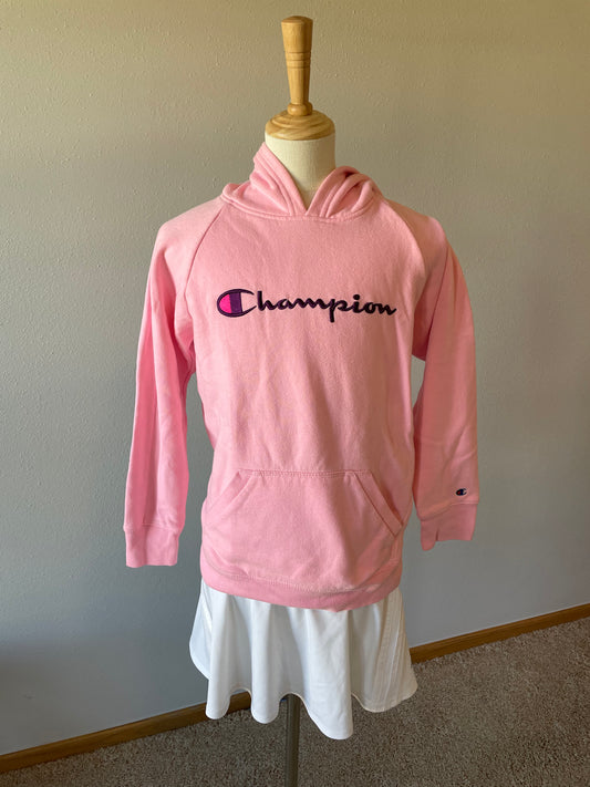 Champion Pink Hoodie (YLG)