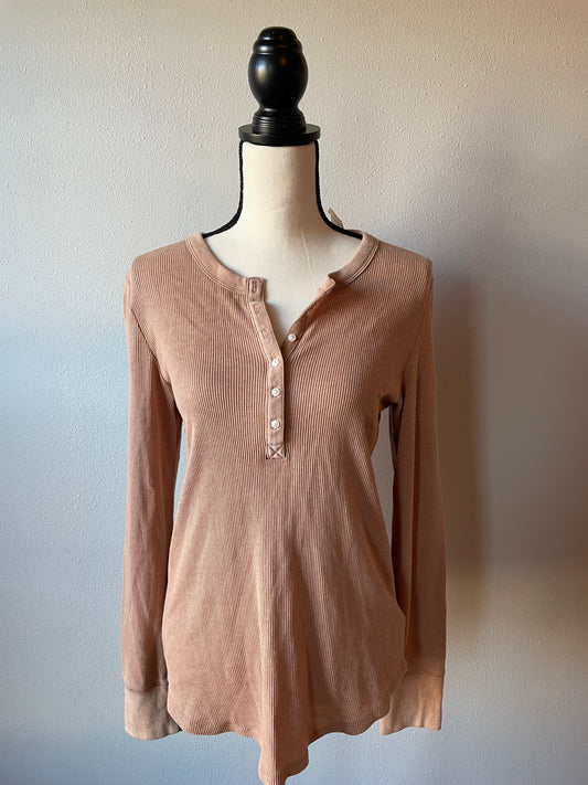 Aerie Waffle Henley (L)
