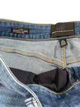 WHBM High Rise Skinny Flare Everyday Soft Jeans (8 short)