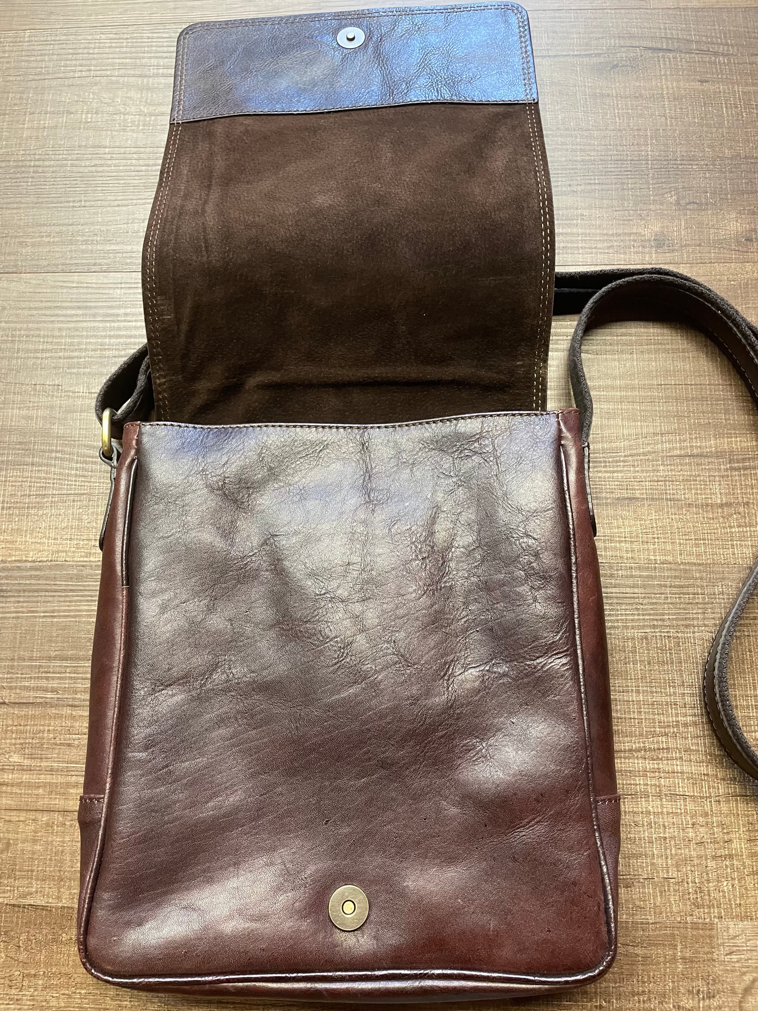 Old Angler Vintage Messenger Bag