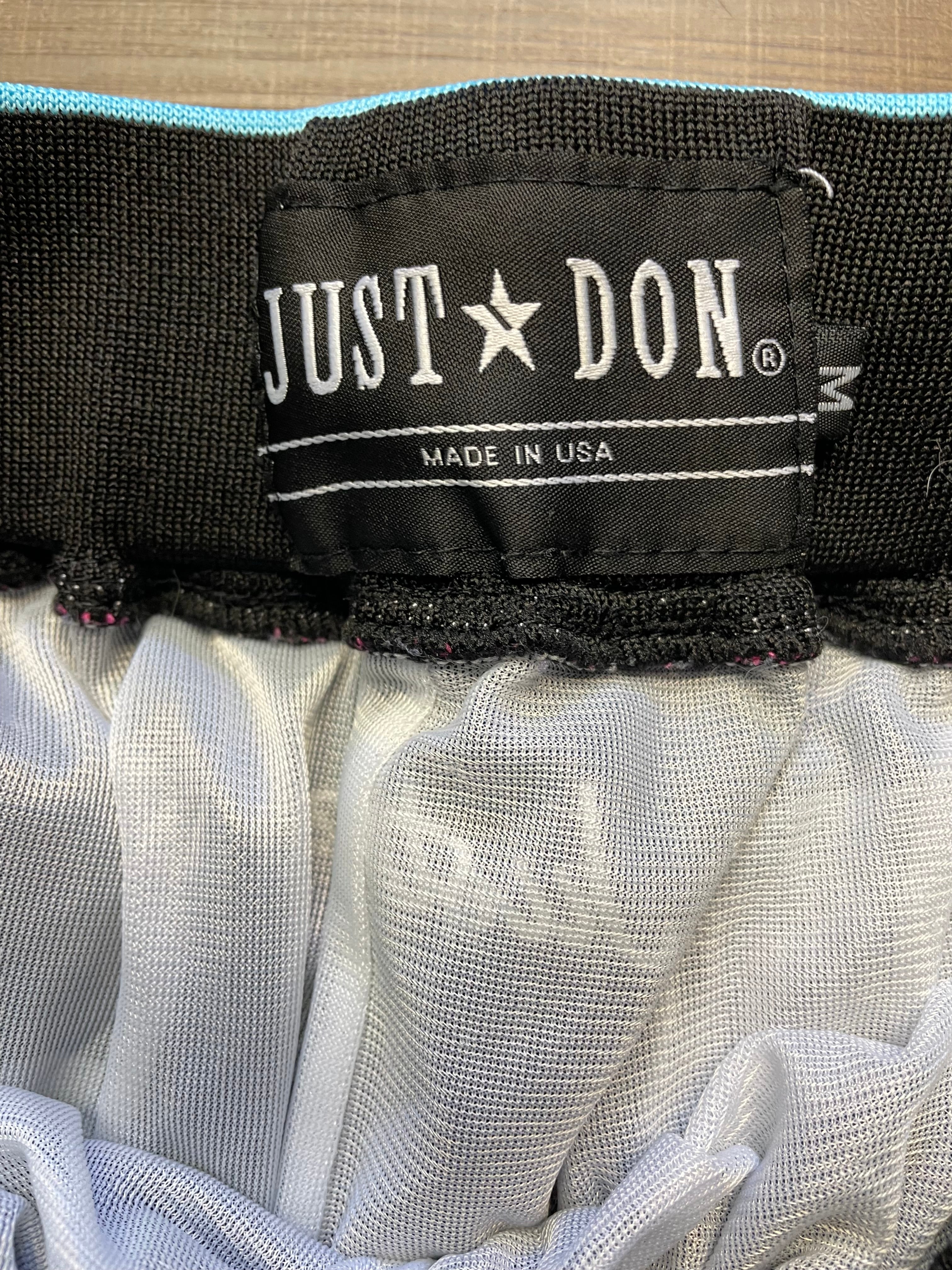 Just Don Miami Heat Basketball Shorts (M)