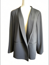 Skies are Blue NWT Stretch Textured Blazer Black (2X)