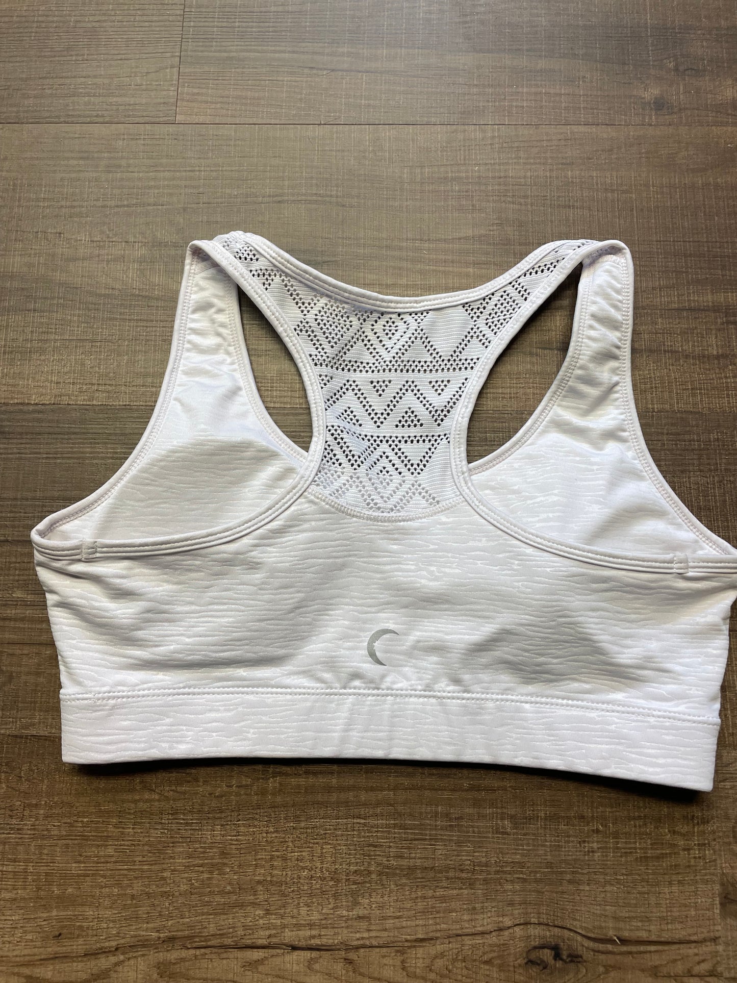 Zyia White Sports Bra (M)