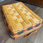 Longaberger Serving Basket w/All American Liner and Plastic Insert