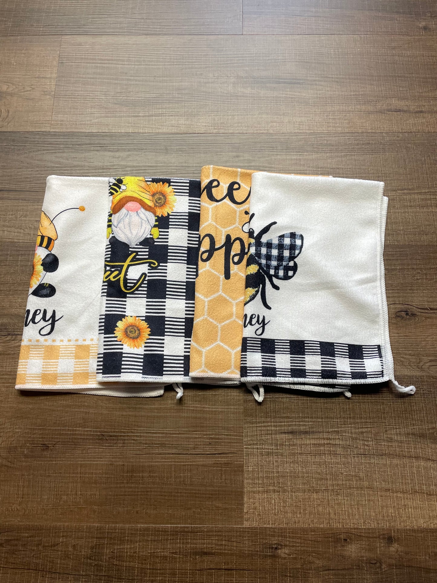 Honeybee Dish Towels (set of 4)