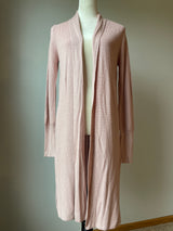 Leith Open Front Wool Blend Cardigan (S)