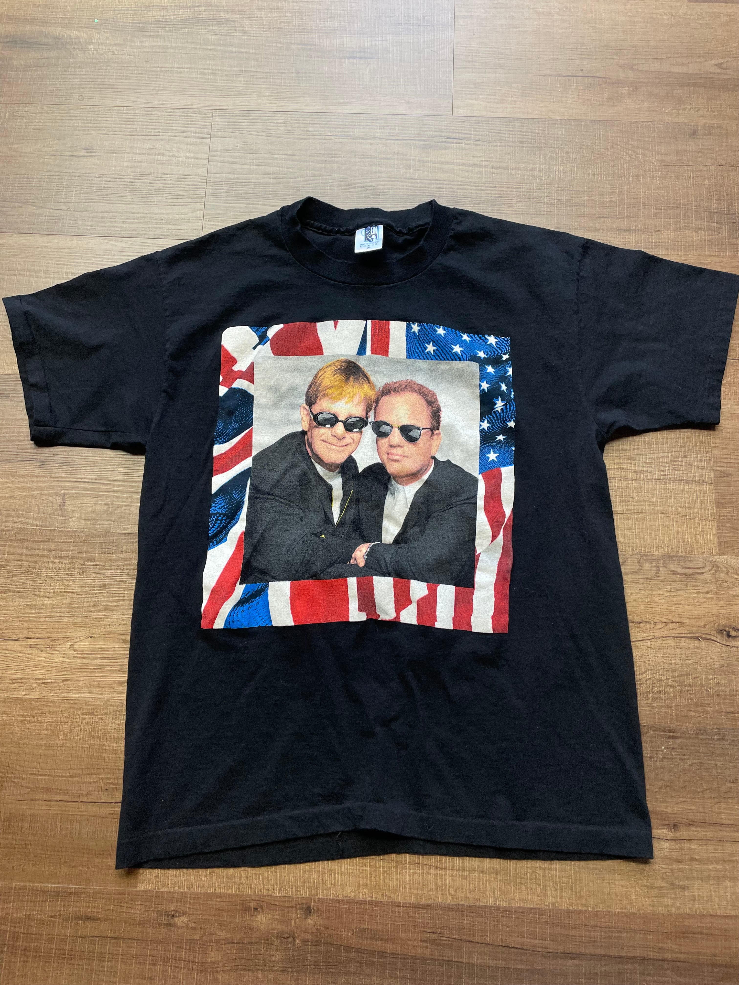 Vintage Elton John Billy Joel 1994 Tour Shirt (XL)