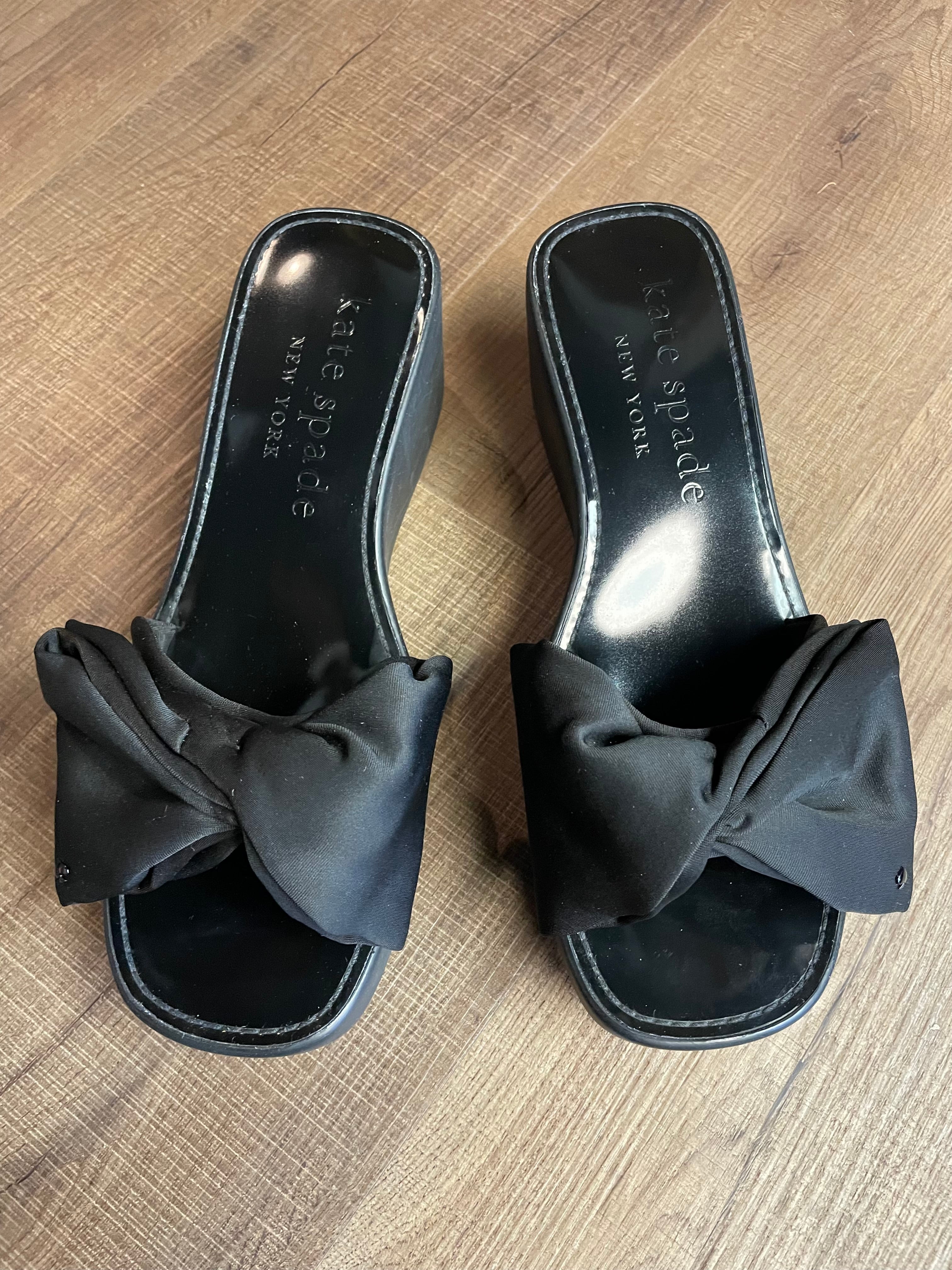 Kate Spade Bikini Wedge Neoprene Sandals (9.5) - BinxBerry Consignment
