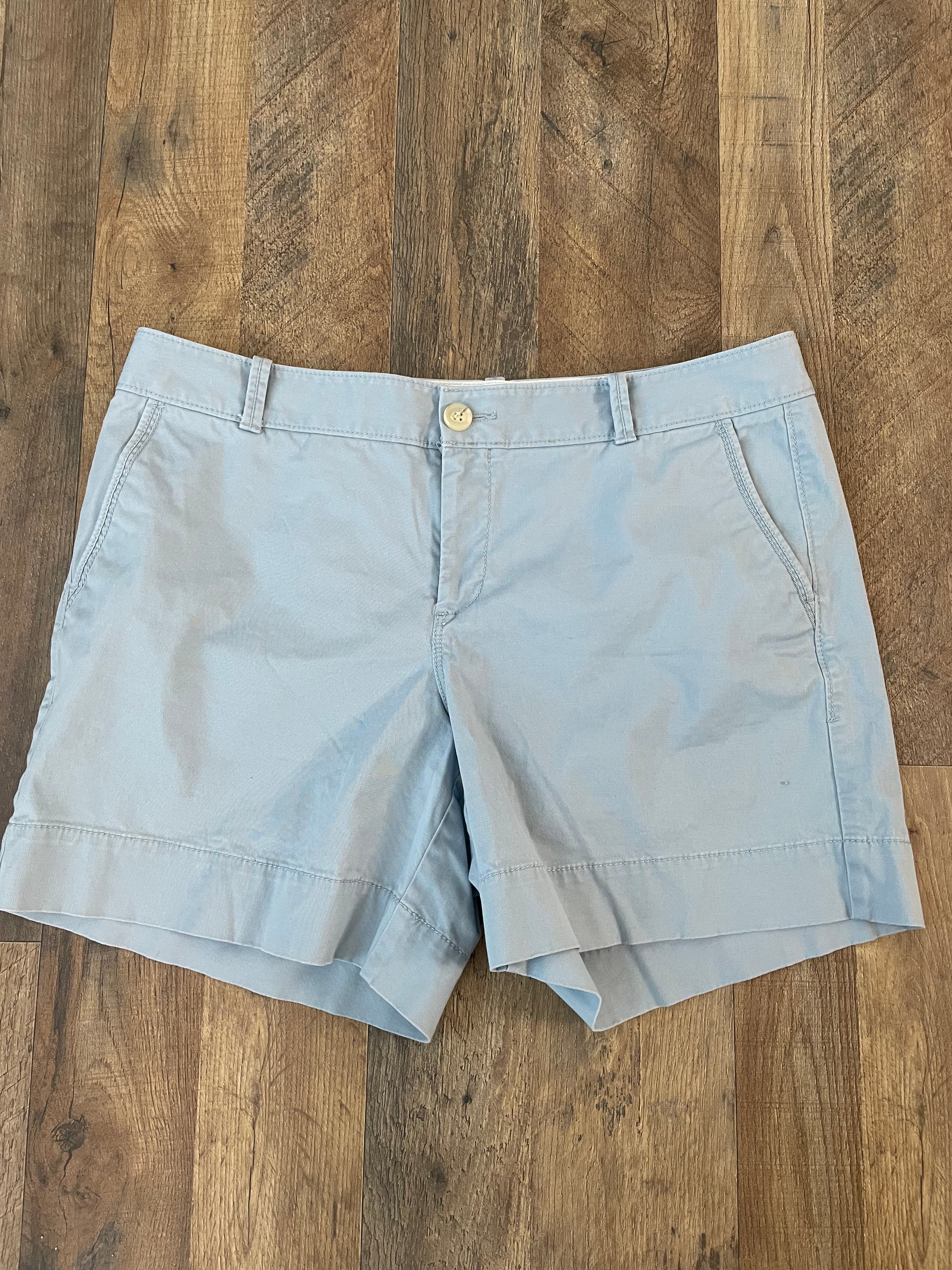Dockers Women's Light Blue Shorts (12) - BinxBerry Consignment