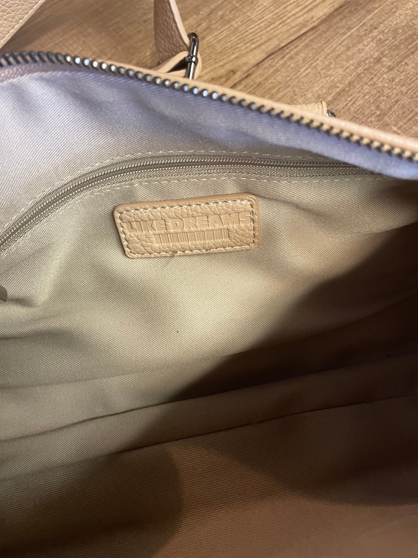 Like Dreams Nude Barrel Handbag