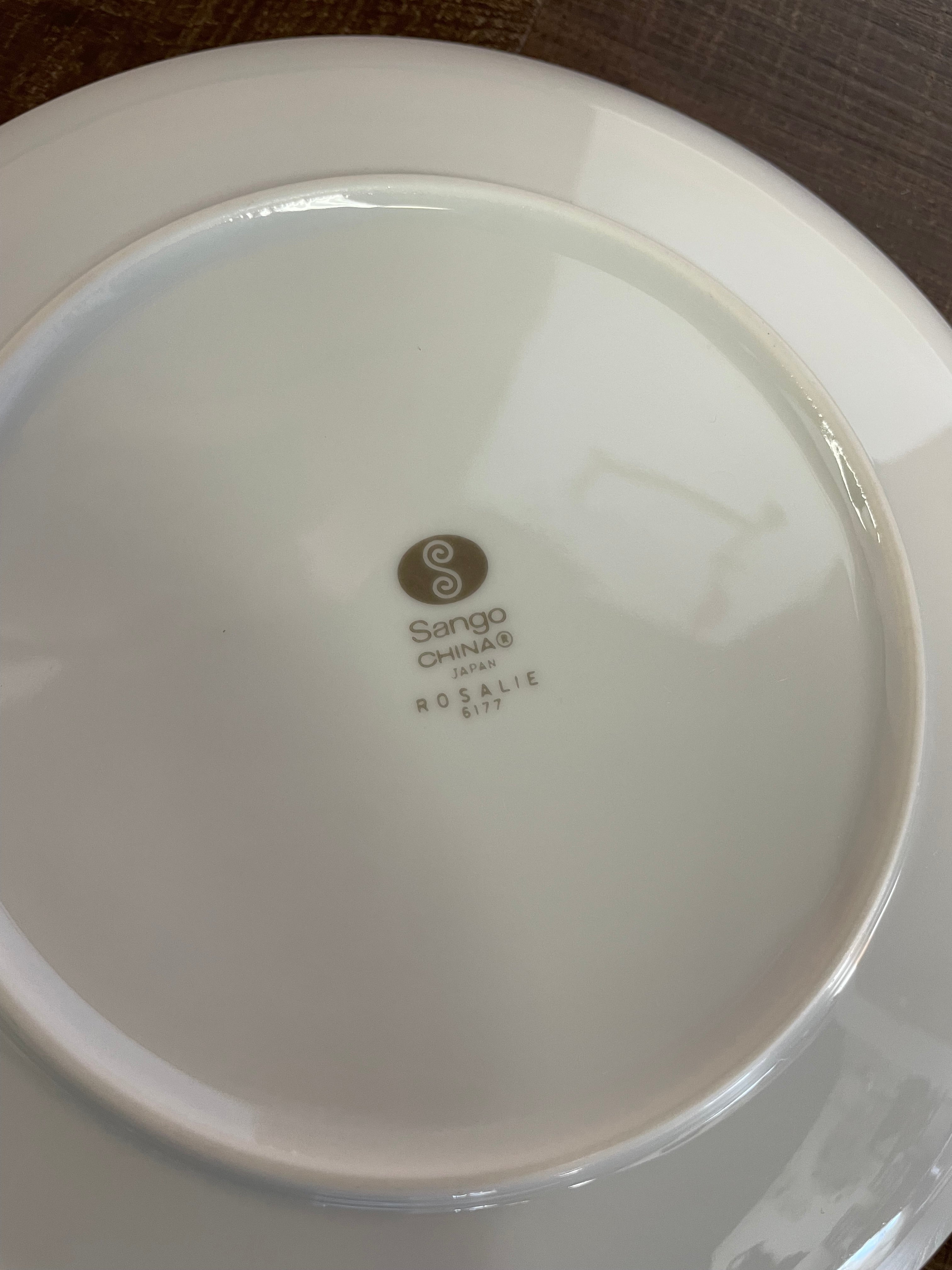 Sango China Rosalie 6.5" Salad Plate