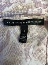 White House Black Market Snakeskin Print Midi Dress (4)