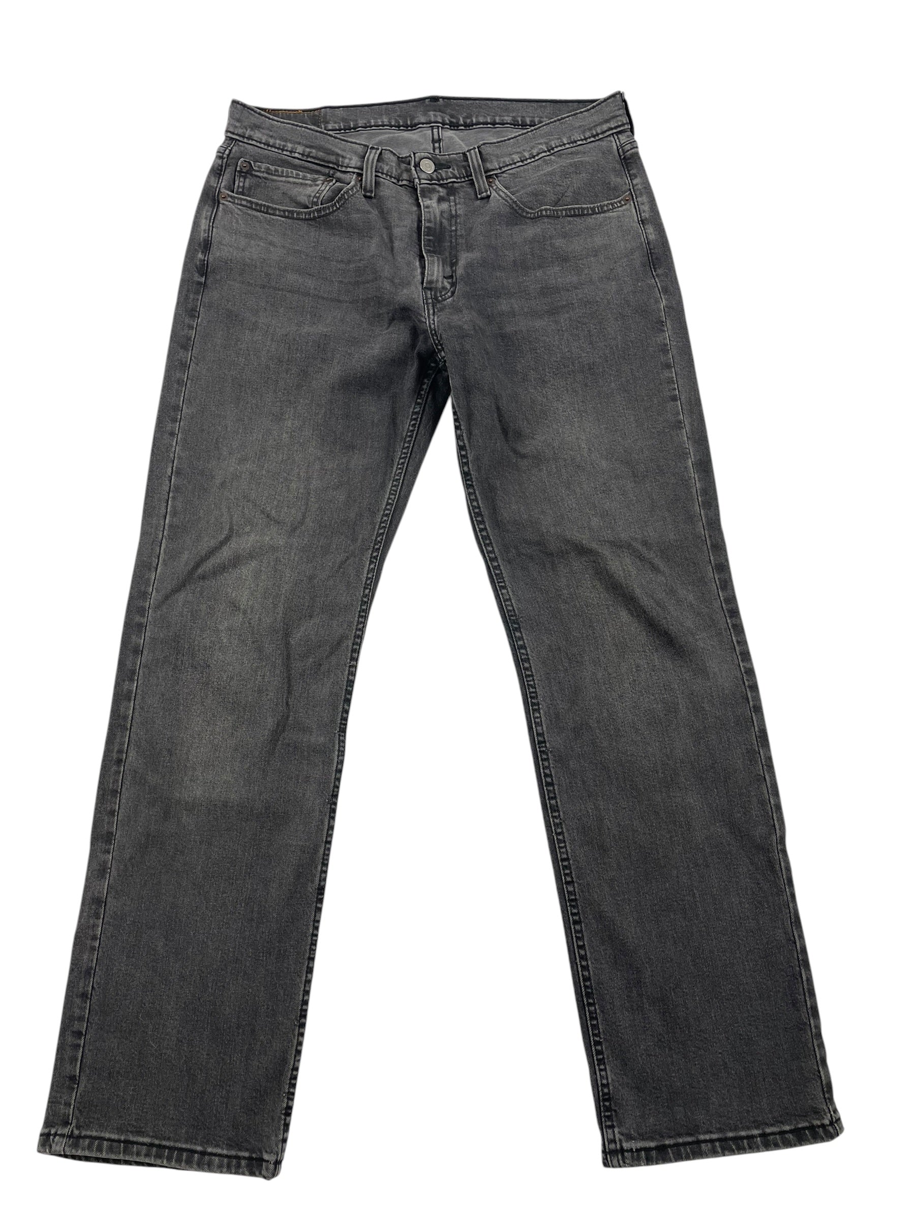 Levi Strauss Men's 514 in Black Wash Jeans (34x32)