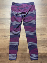 Athleta Striped Leggings (L)