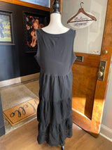 GAP Ribbed Tank Dress with Cutout Skirt (XXL)